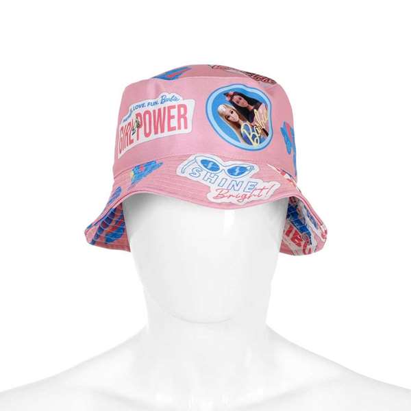 Karactermania Gorro Barbie Bucke Malibu Infantil 15x25x25 cm Algodón Rosa