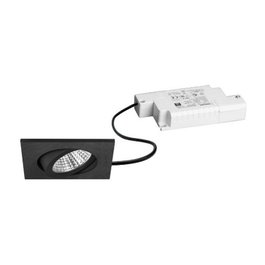 Brumberg 39365183 BB05 Foco LED Cuadrado Empotrable 6W 830 630lm Negro