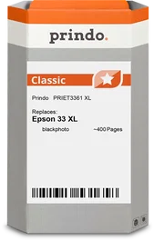 Prindo Cartucho de tinta Negro PRIET3361 Classic XL