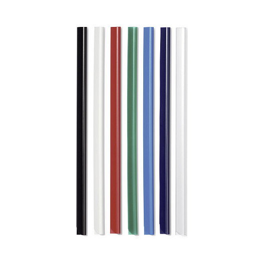 Durable 293101 Klemmschienen DIN A4 Negro