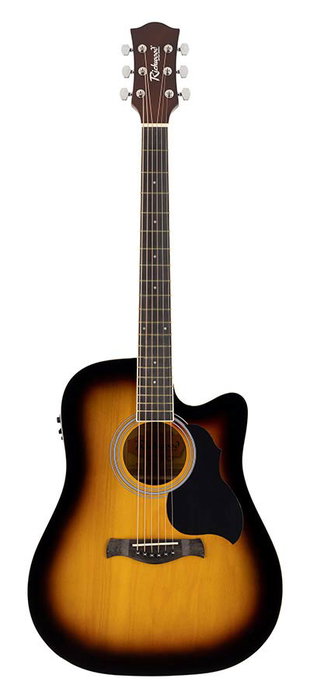 Guit. Acú. E Dreadnought Richwood Sunburst