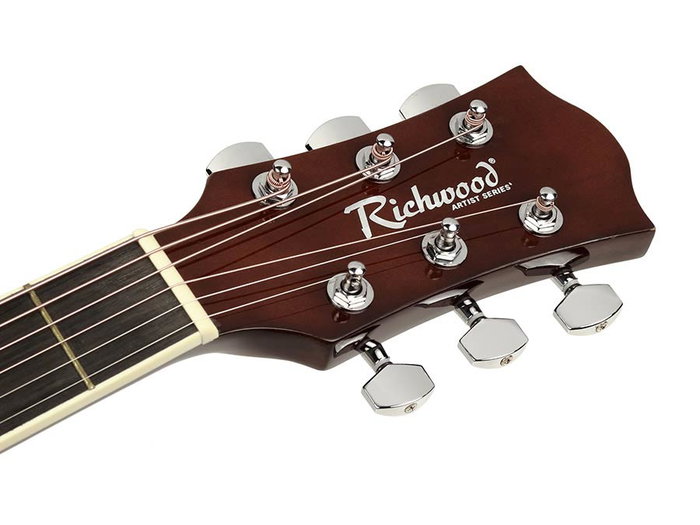Guit. Acú. E Dreadnought Richwood Sunburst
