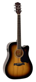 Guit. Acú. E Dreadnought Richwood Sunburst