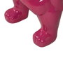 Ixia Figura Bull Dog Fucsia Resina 88 x 38 x 63 cm