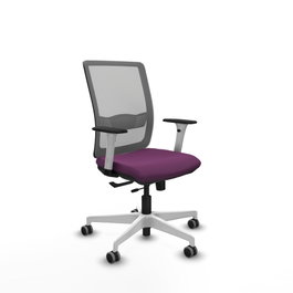 PIQUERAS Y CRESPO Silla de oficina Haches Morada y Gris
