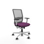 PIQUERAS Y CRESPO Silla de oficina Haches Morada y Gris