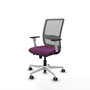 PIQUERAS Y CRESPO Silla de oficina Haches Morada y Gris