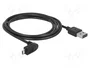 DeLOCK 83856 Cable USB 2.0 de 2 m con conectores USB-A y Micro-B angular