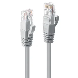 Lindy Cable de Red Cat6 U/UTP Gris 0,5 m