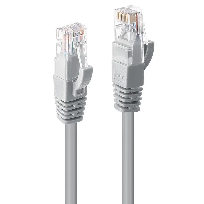 Lindy Cable de Red Cat6 U/UTP Gris 0,5 m Lindy Cable de Red Cat6 U/UTP Gris 0,5 m