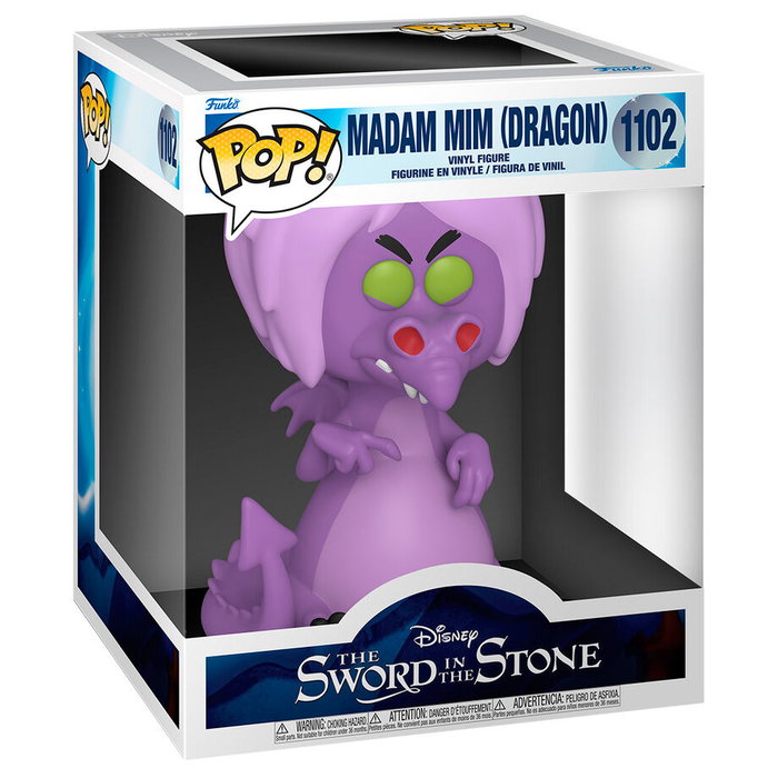 Funko POP Disney Merlin El Encantador Mim as Dragon Figura 15cm The Sword in the Stone