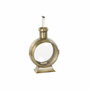 DKD Home Decor Farola de Metal y Cristal Dorado 37x20x56 cm