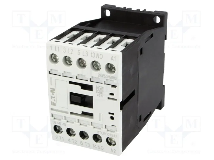 EATON ELECTRIC Contactor DILM7 3-polar 24VAC 7A EATON ELECTRIC Contactor DILM7 3-polar 24VAC 7A