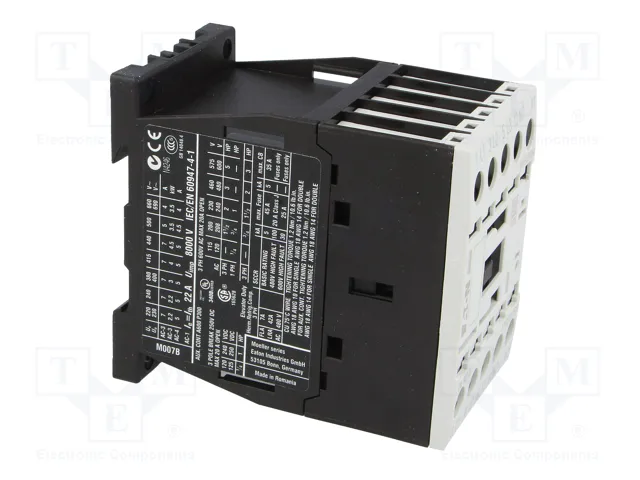 EATON ELECTRIC Contactor DILM7 3-polar 24VAC 7A EATON ELECTRIC Contactor DILM7 3-polar 24VAC 7A