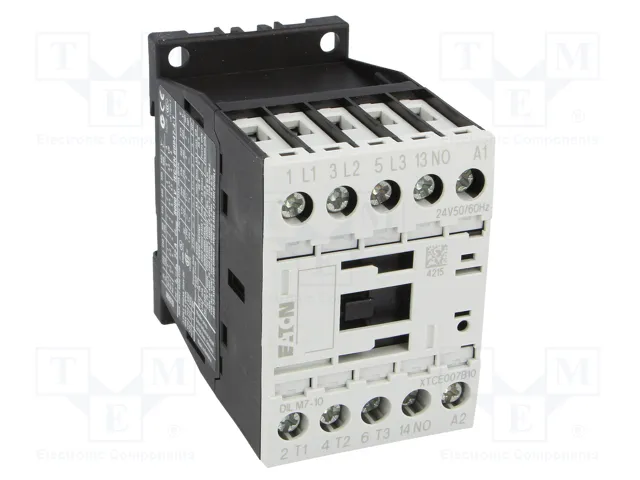 EATON ELECTRIC Contactor DILM7 3-polar 24VAC 7A EATON ELECTRIC Contactor DILM7 3-polar 24VAC 7A