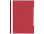 Leitz Carpeta Dossier Fastener Din A4 Rojo Tapa Transparente 250 Hojas Caja 25 Unidades