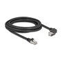 DeLOCK 80923 Cable de red RJ45 Cat6 S/FTP 3 m Negro