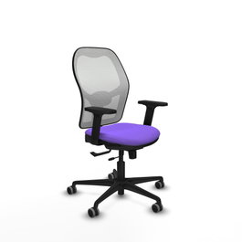 PIQUERAS Y CRESPO Silla de oficina Jorquera Lila y Blanco