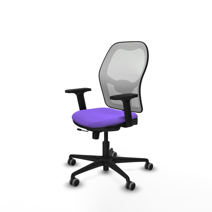 PIQUERAS Y CRESPO Silla de oficina Jorquera Lila y Blanco