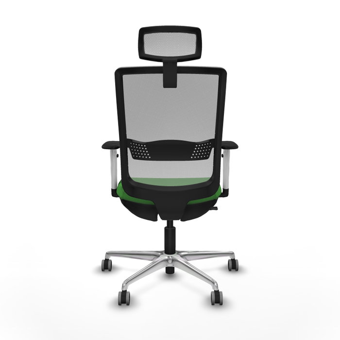 PIQUERAS Y CRESPO Silla de oficina Haches con mecanismo Sincro/Traslack Verde y Gris PIQUERAS Y CRESPO Silla de oficina Haches con mecanismo Sincro/Traslack Verde y Gris