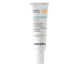 Sensilis PHOTOCORRECTION HA 50+ Fluido con Color Hidratante Antiarrugas SPF50+ 50 ml Antiedad