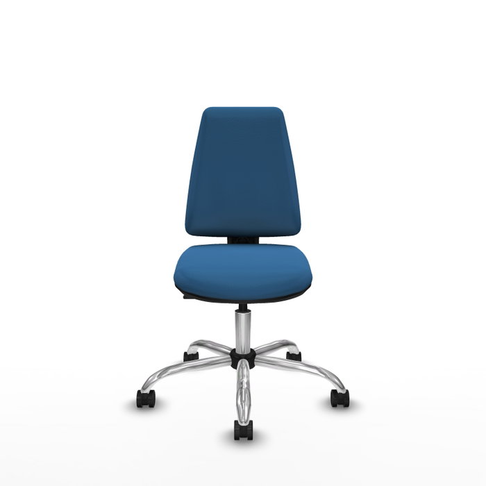 PIQUERAS Y CRESPO Silla de oficina Elche Azul claro sin brazos