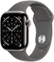 Apple Watch Series 11 GPS + Cellular 42mm Titanio Natural - Correa Deportiva Gris Piedra S/M