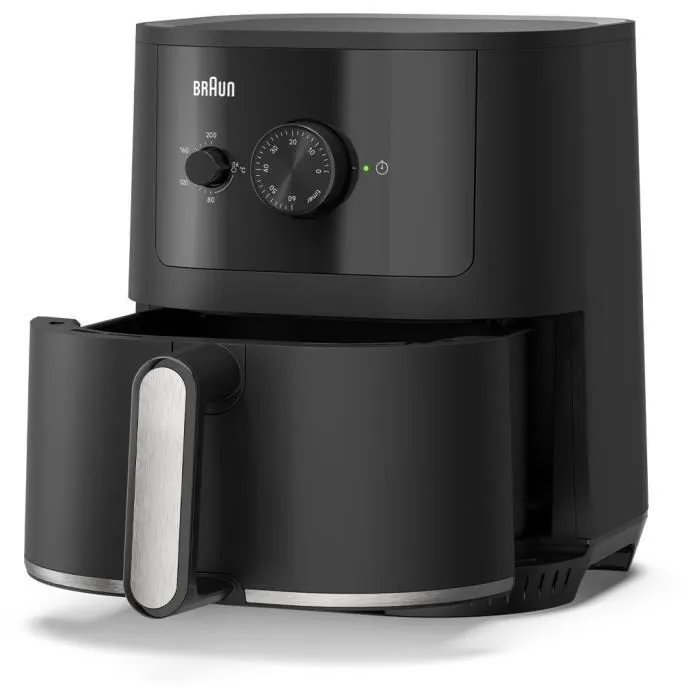 Braun Freidora de aire MultiFry 3 BRA8021098004154 1500 W 4,3 L Negra