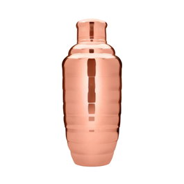 Lumian Bomber Coctelera, Acero Inoxidable, Color Rosa, Capacidad 50 cl