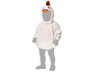 Atosa Disfraz Gallina Blanca con Cresta Bebé