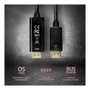 Axagon RVD-HI14C2 Adaptador DisplayPort a HDMI, 4K/30 Hz, 180 cm, negro