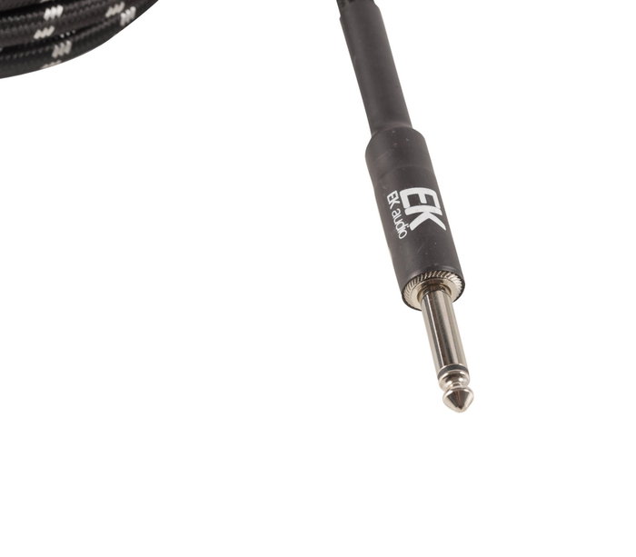 Cable Ek Audio para Guitarra Jack - Jack Rectos Tela Trenzada de 3M