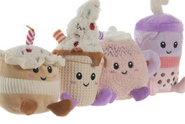 DKD Home Decor Peluche Kids Multicolor 10 x 14 x 10 cm (12 Unidades)