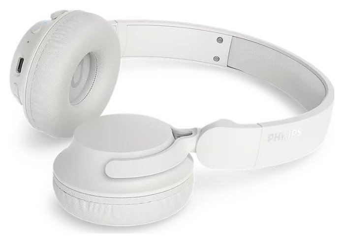 Philips TAH4500WT/00 Auriculares Inalámbricos Blancos con ANC