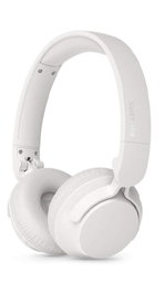 Philips TAH4500WT Auriculares Inalámbricos con Cancelación de Ruido, Blanco