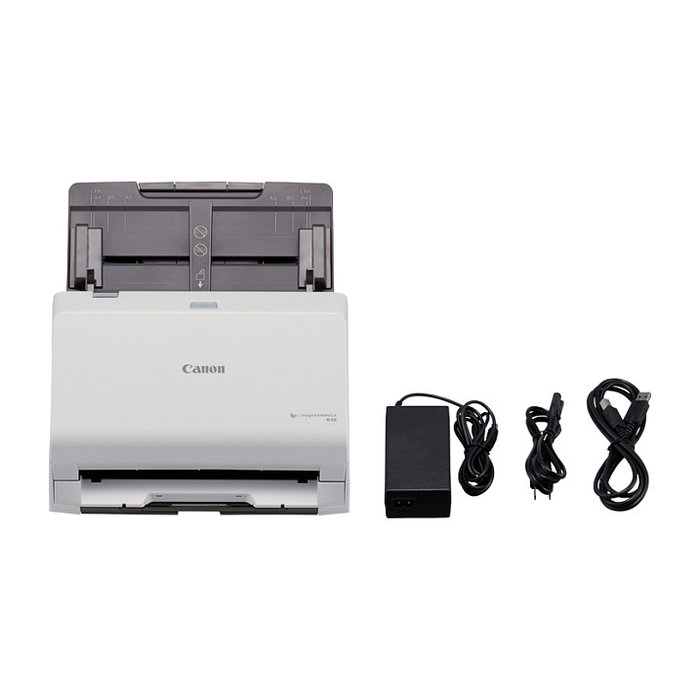 Canon imageFormula R30 Escáner de sobremesa, 25 ppm, Alimentador automático, Dúplex, USB