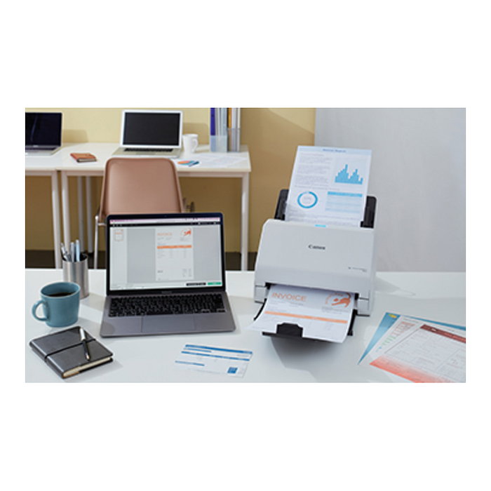 Canon imageFormula R30 Escáner de sobremesa, 25 ppm, Alimentador automático, Dúplex, USB