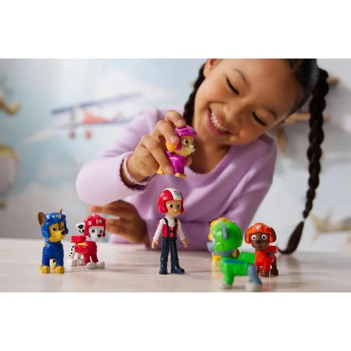 Spin Master Pack de 7 Figuras Paw Patrol Air Rescue