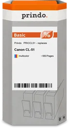 Prindo PRICCL51 Basic Cartucho de tinta Varios colores