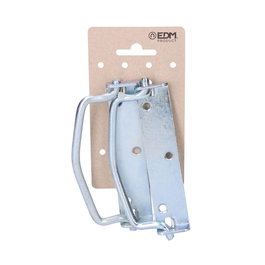 Edm Asa Abatible con Tope 125mm Zinc Cromado 2 Unidades