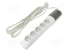 HSK DATA Regleta de alimentación ACAR XP STANDARD 5 Gris