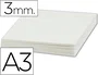 Liderpapel Cartón Pluma Blanco DIN A3 Espesor 3mm 30x420x300 mm