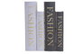 DKD Home Decor Set de 2 Cajas Decorativas Tipo Libro Chica Surtida