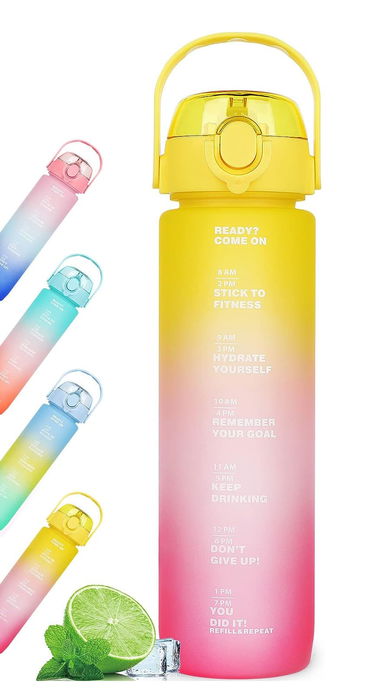 Bewinner Botella Sport Agua Multicolor 800ml (12 Unidades)