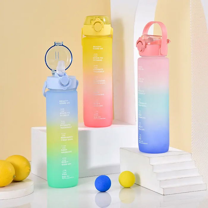 Bewinner Botella Sport Agua Multicolor 800ml (12 Unidades)