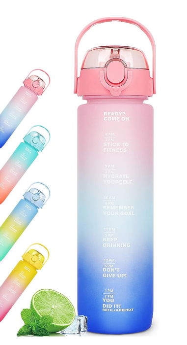 Bewinner Botella Sport Agua Multicolor 800ml (12 Unidades)