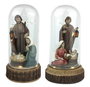 DKD Home Decor Nacimiento LED de Cristal 10x10x19 cm Surtido de 2