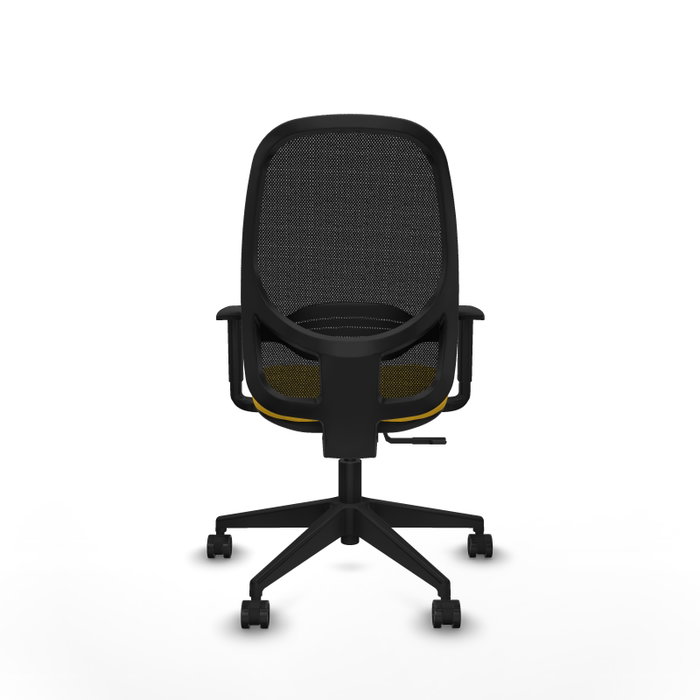 PIQUERAS Y CRESPO Silla de oficina Cilanco con mecanismo Sincro, Amarillo y Negro PIQUERAS Y CRESPO Silla de oficina Cilanco con mecanismo Sincro, Amarillo y Negro