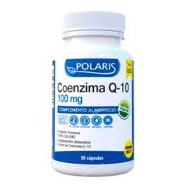 POLARIS Coenzima Q10 100Mg 30 Cápsulas Suplemento Energético