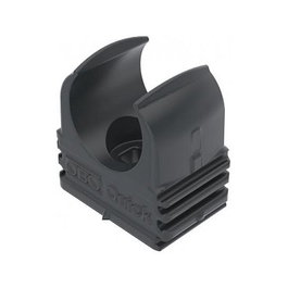 OBO Bettermann Abrazadera de cable M16 SW Quick-Schelle negro profundo RAL9005 2149559